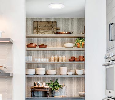 Natural Light residential tubular skylight installed in pantry thumb